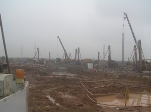 伊拉克华事德发电厂二期（2×610MW）燃油（气）电站项目桩基工程
